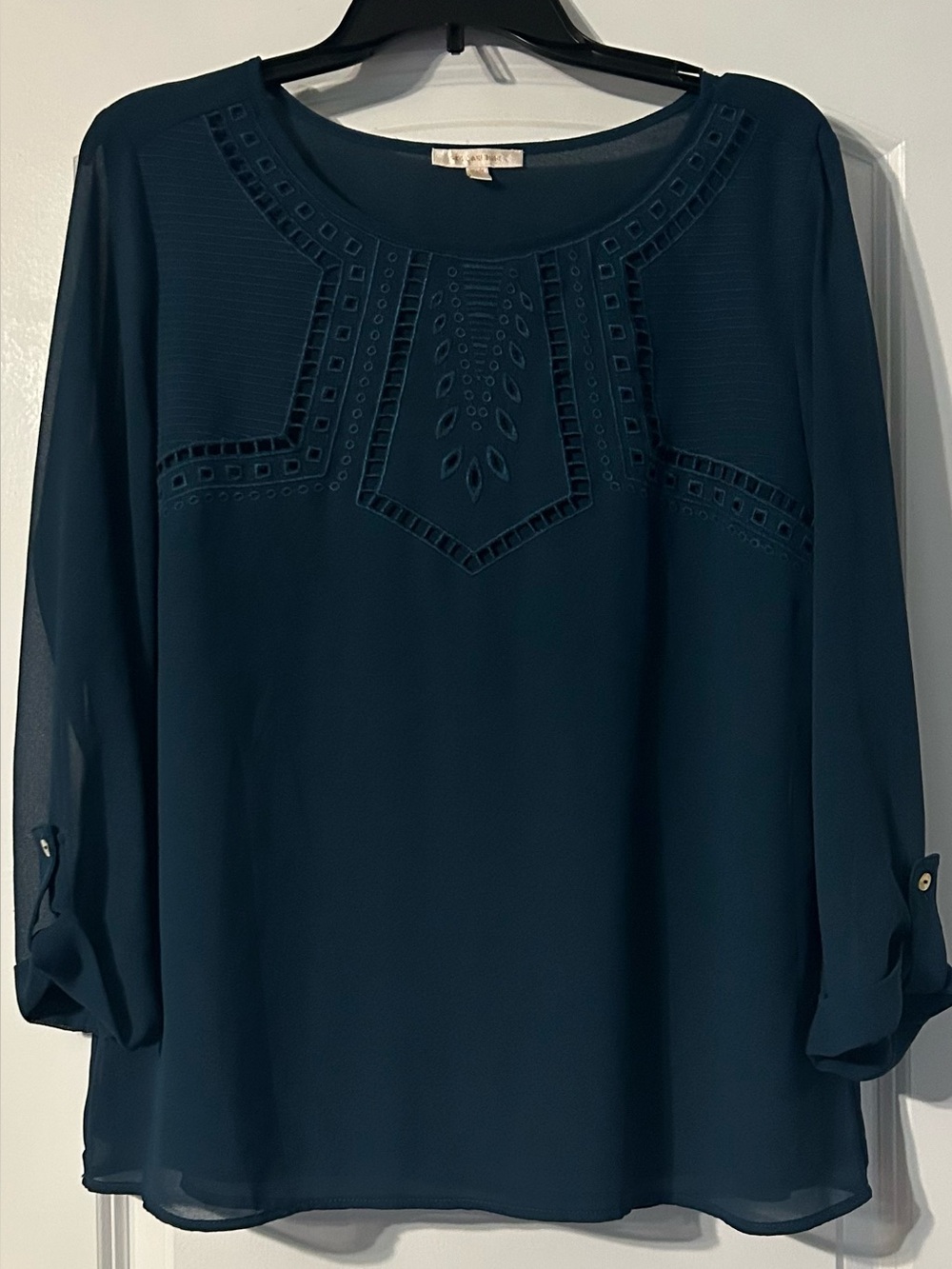 Teal Blouse